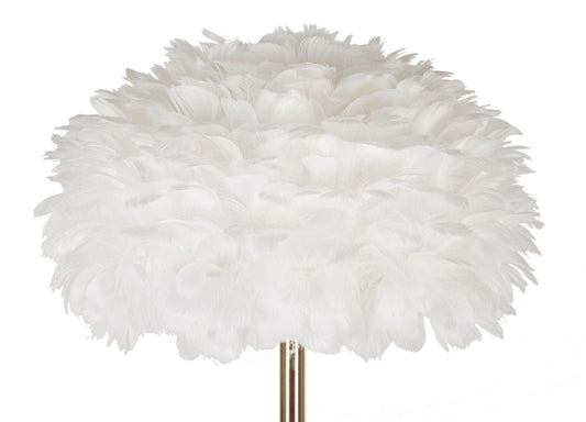 Mauro Ferretti FLOOR LAMP FEATHERS SLIM WHITE CM Ø 43X170