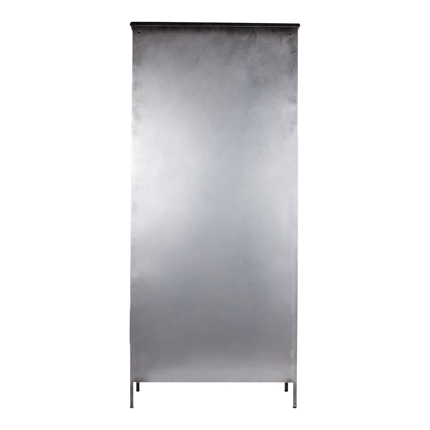 PTMD Gijs Black metal cabinet glass doors