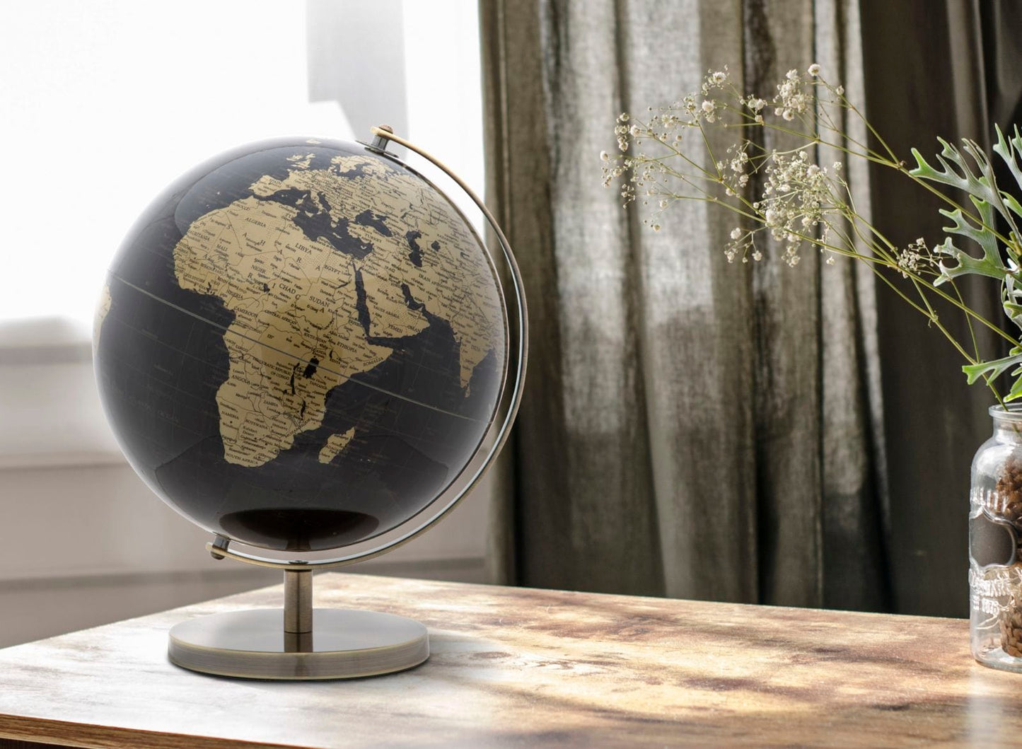 Mauro Ferretti GLOBE BRONZE CM Ø 25X34