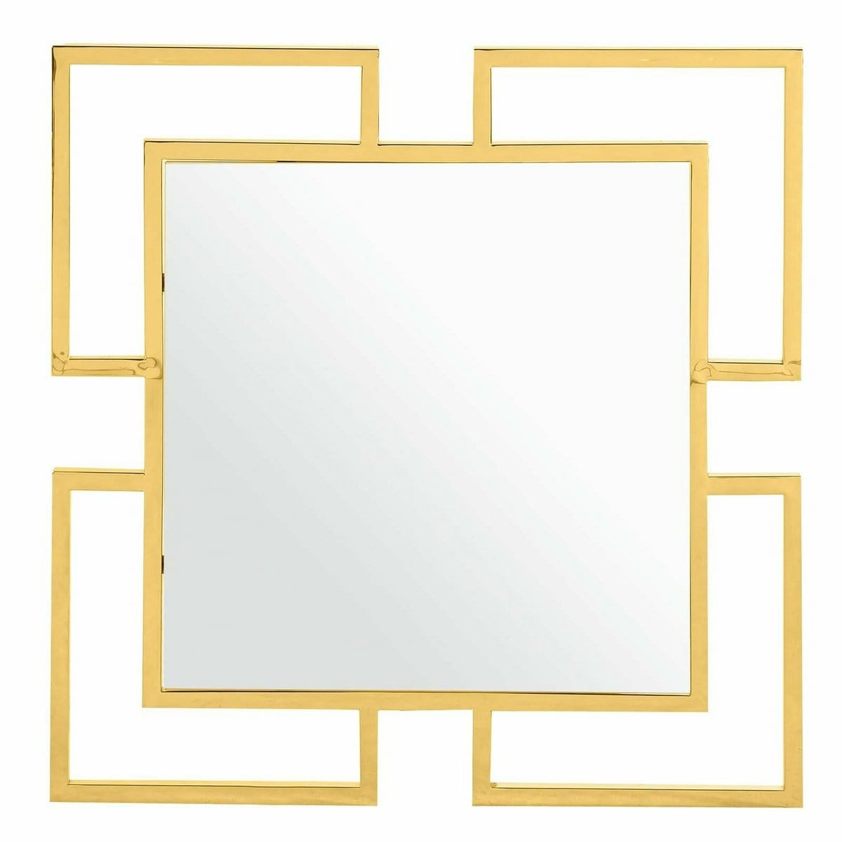 Luxury Living B.V. Gold Mirror 80x80 cm