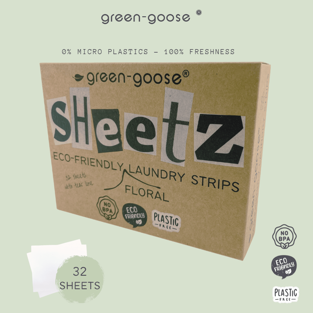 green-goose green-goose Wasstrips | 32 Strips | Zomerbloemen