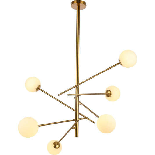 Luxury Living B.V. Hanglamp Diana White Gold