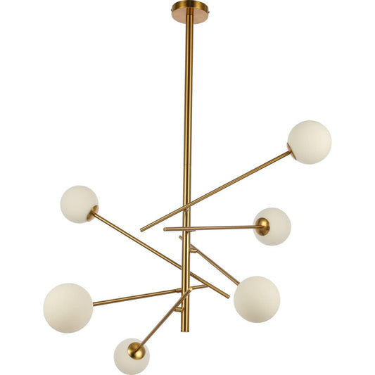 Luxury Living B.V. Hanglamp Diana White Gold