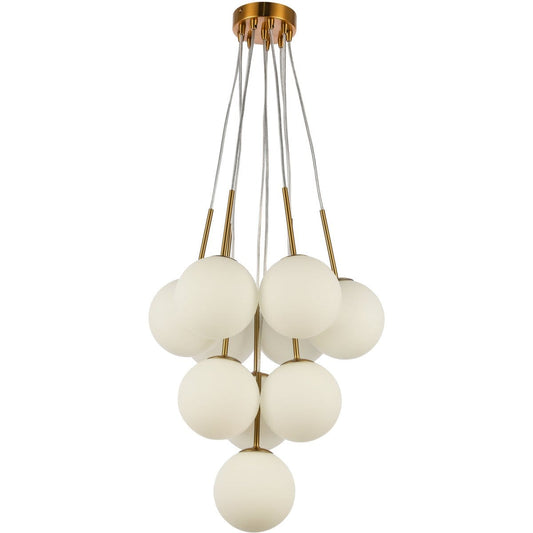 Luxury Living B.V. Hanglamp Luna White Gold