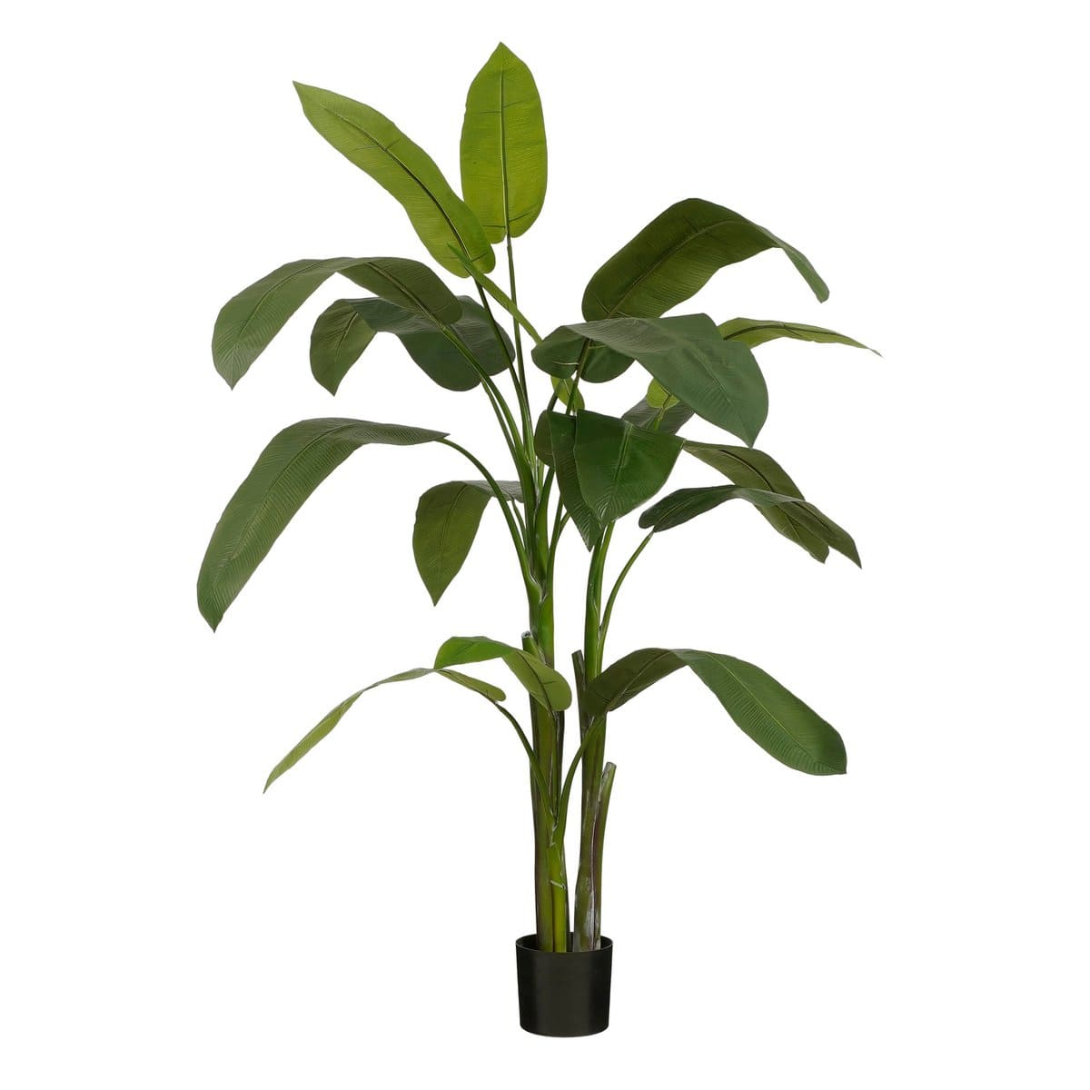 Mica Decorations Heliconia Kunstplant - H175 x Ø140 cm - Groen