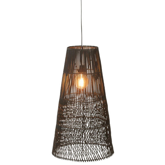 J-Line J-Line Alix hanglamp - hout - bruin