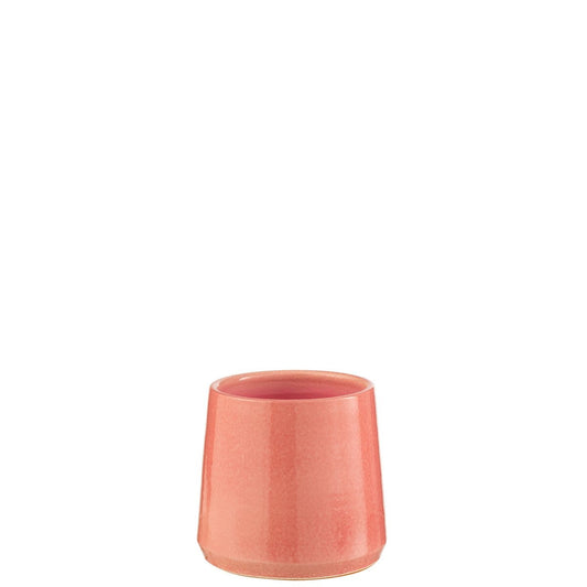 J-Line J-Line bloempot Rond - keramiek - roze - small