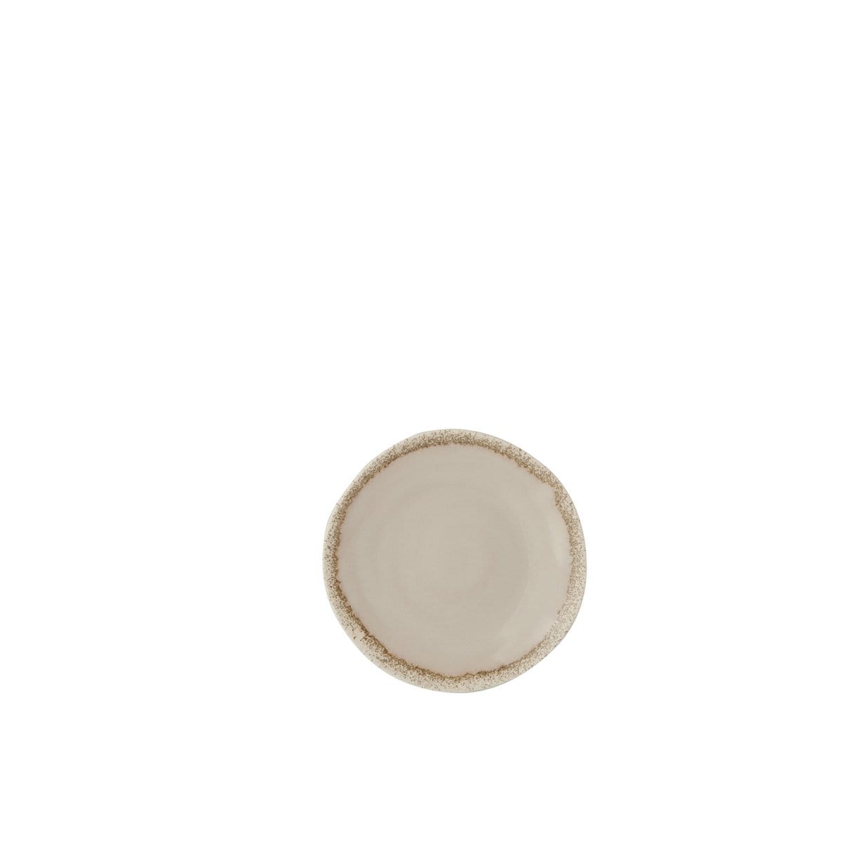 J-Line J-Line Bord Ruw Beige S 14,5X14,5X2,2Cm