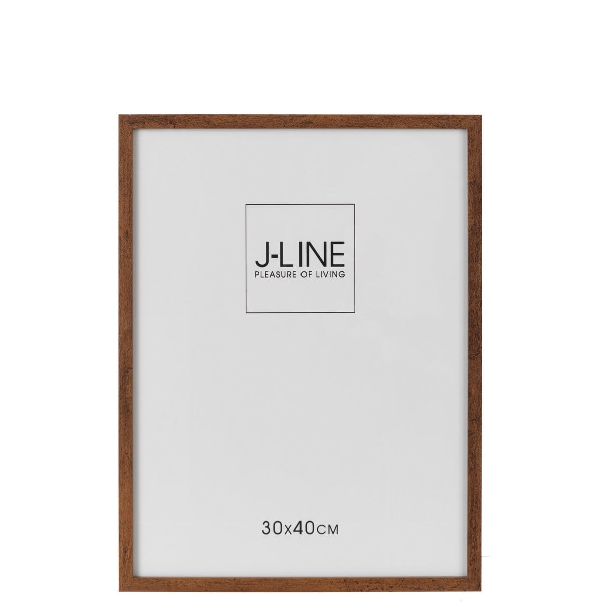 J-Line J-Line Fotokader Basic Hout Donker Bruin Extra Large