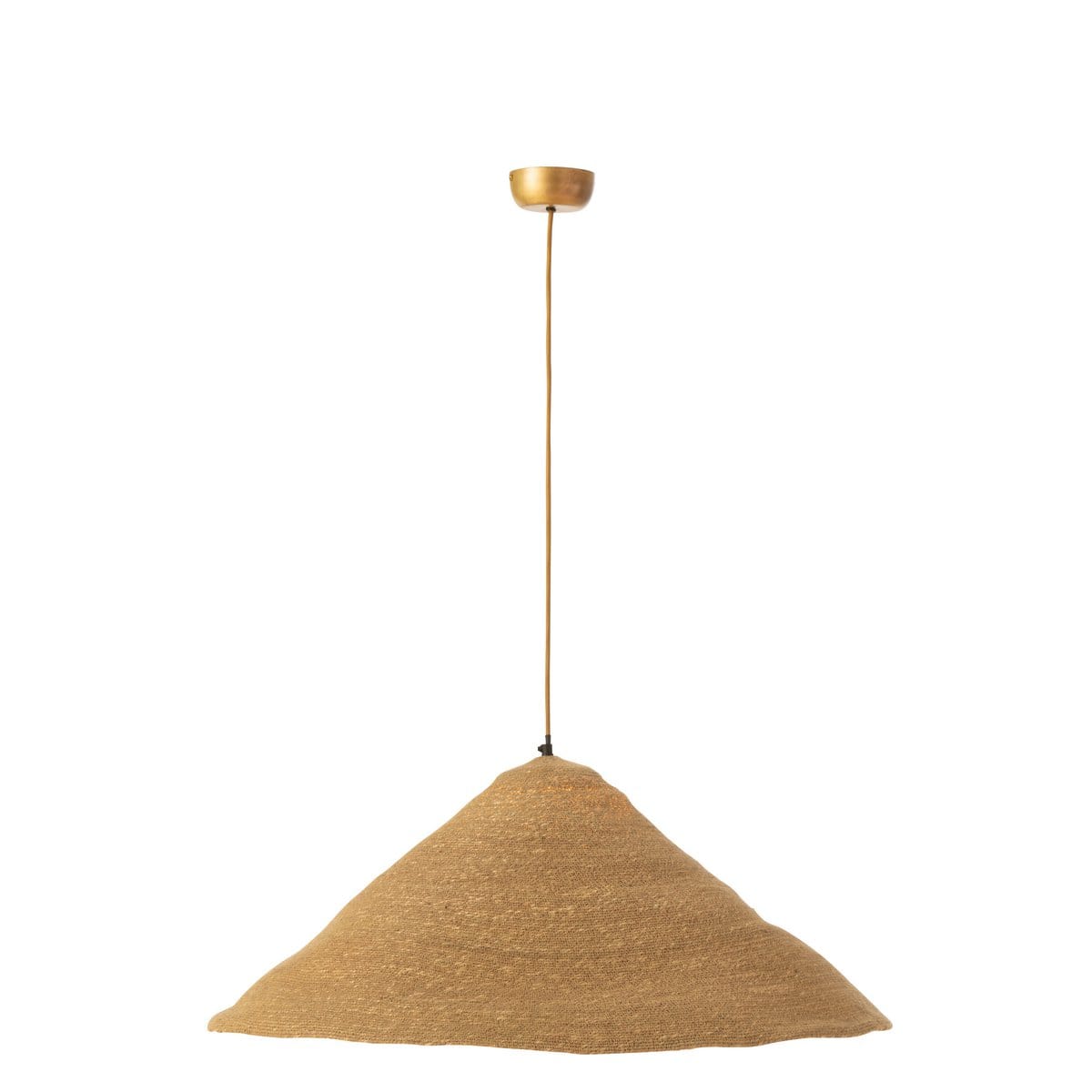 J-Line J-Line hangende Lamp Hoed Moonj - gras - naturel - large