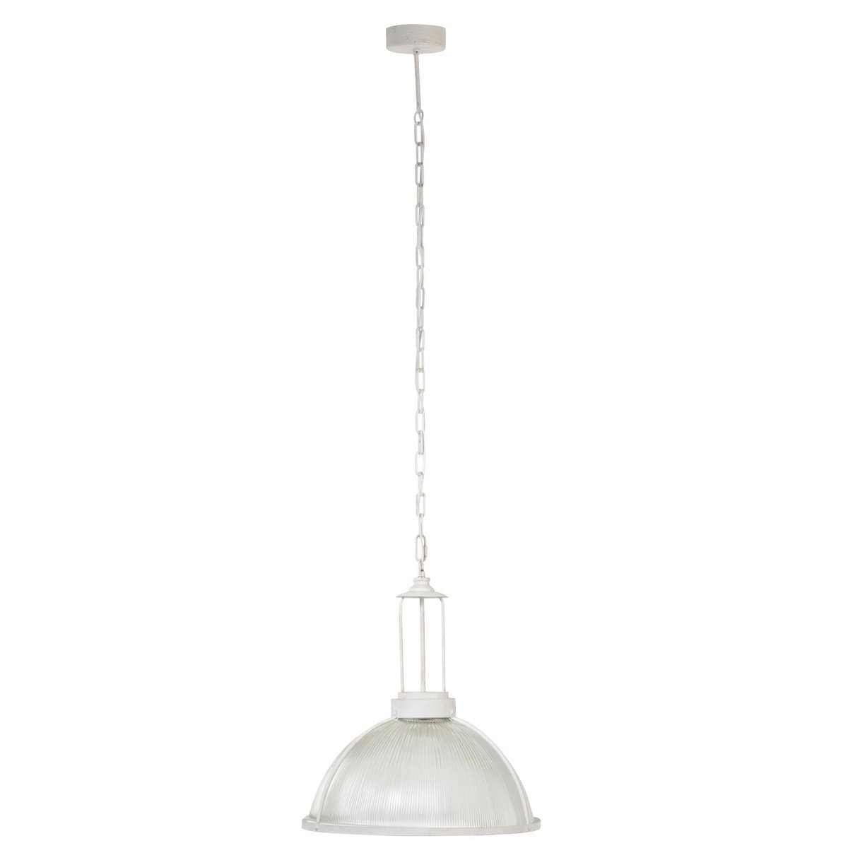 J-Line J-Line hanglamp Rond - glas/metaal - wit