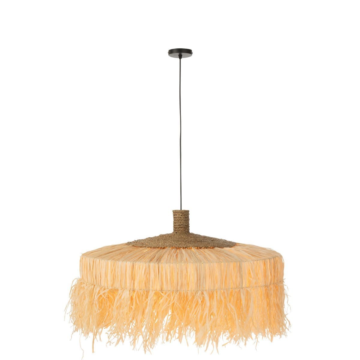 J-Line J-Line hanglamp Rond - jute - naturel