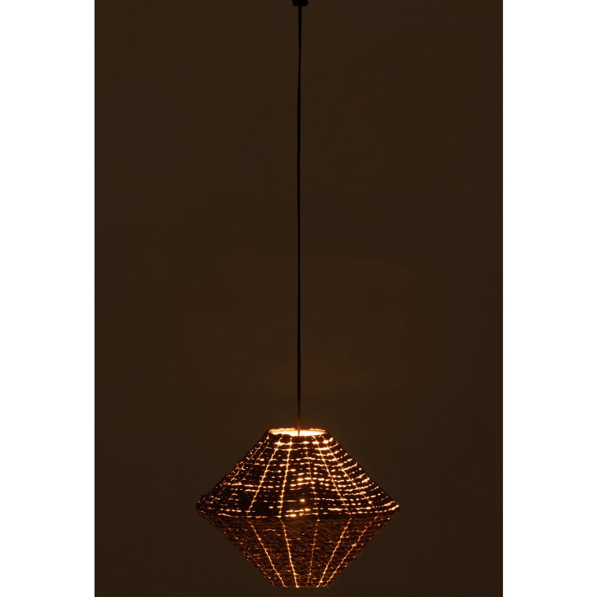 J-Line J-Line hanglamp Ufo - zeegras - naturel - small