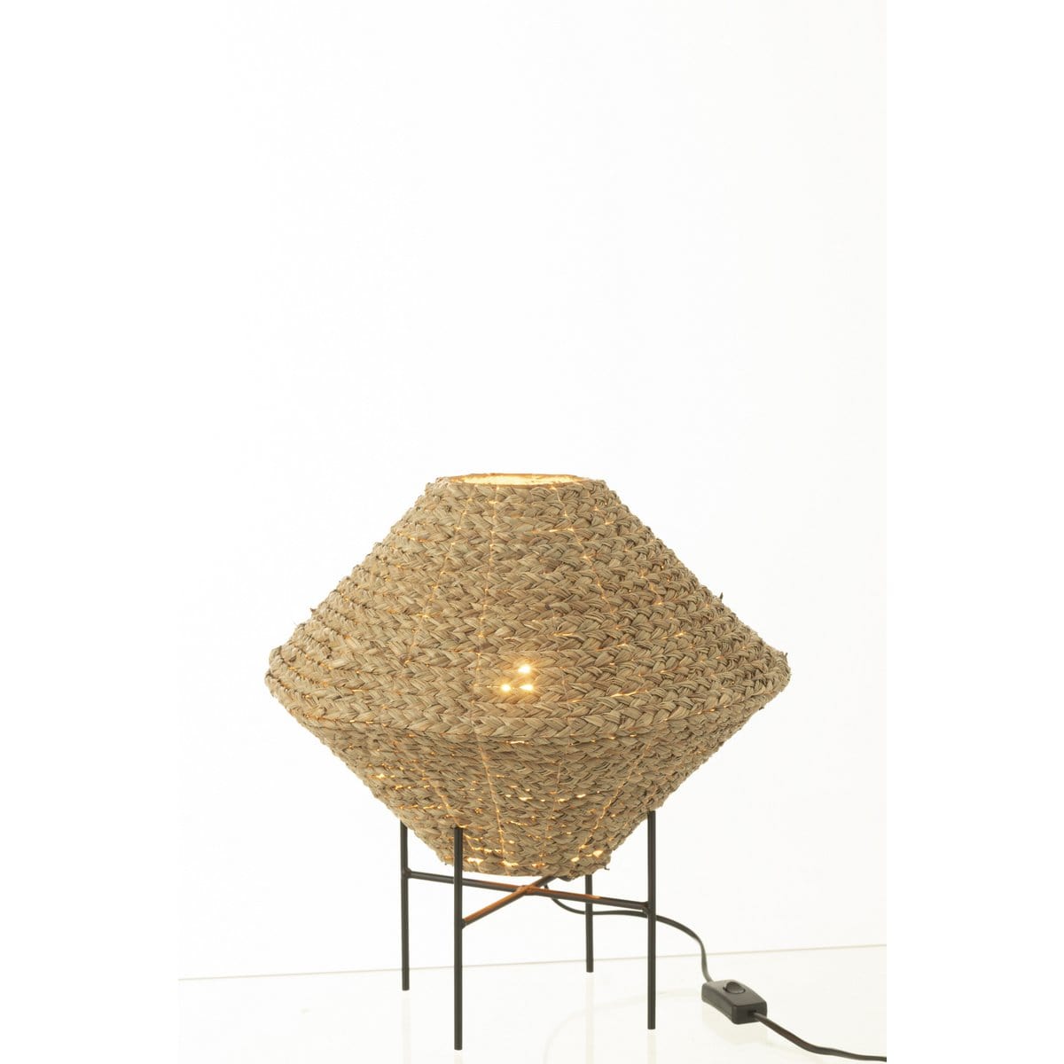 J-Line J-Line hanglamp Ufo - zeegras - naturel - small