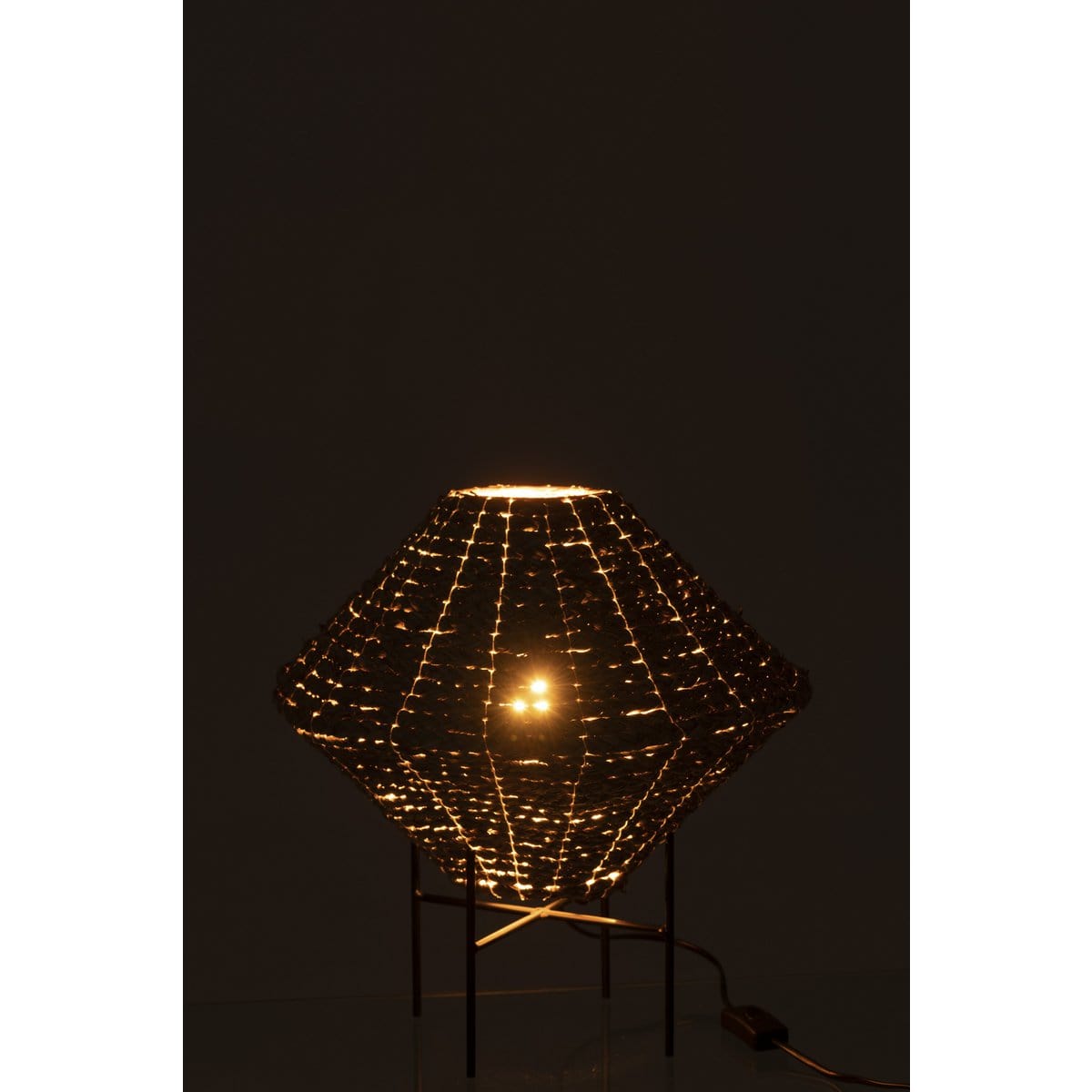 J-Line J-Line hanglamp Ufo - zeegras - naturel - small