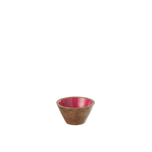 J-Line J-Line kom Kos - hout - fuschia - small