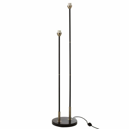 J-Line J-Line lamp Staand Bollie - steen/marmer - zwart