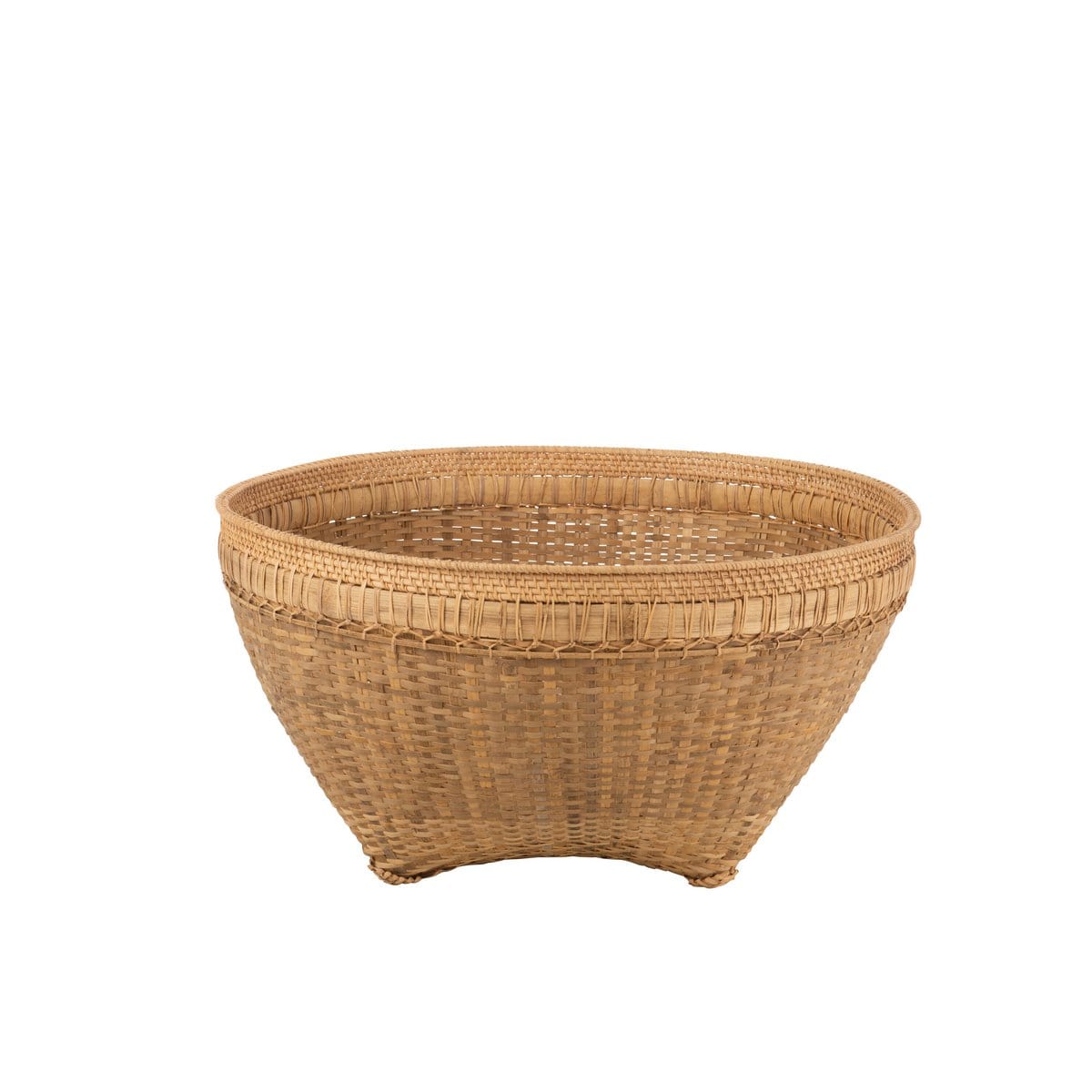 J-Line J-Line Mand Extra Large Rond Rotan Naturel