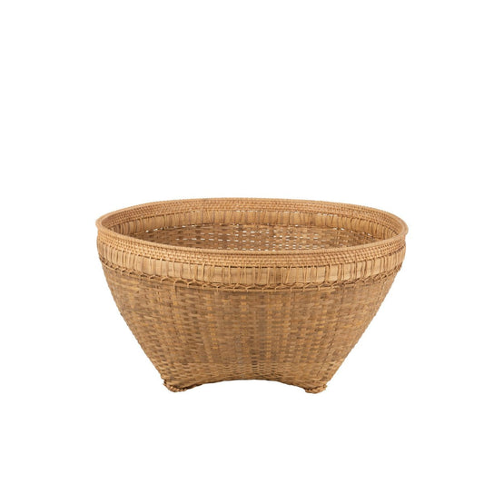 J-Line J-Line Mand Extra Large Rond Rotan Naturel