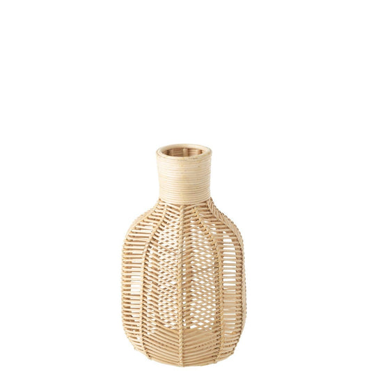 J-Line J-Line mand Fles - raffia - naturel