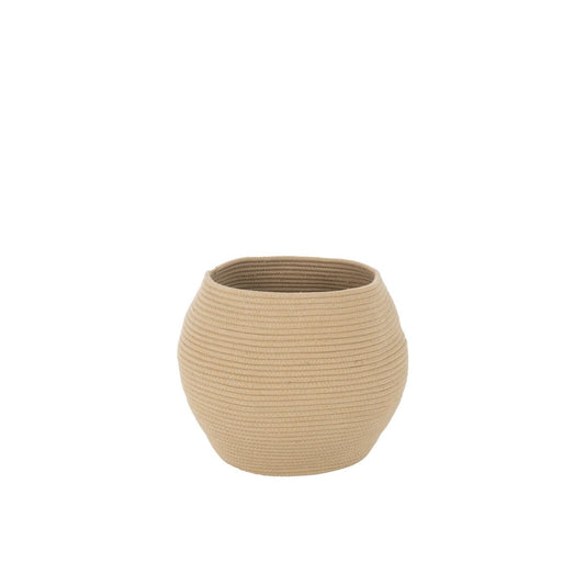 J-Line J-Line mand Spoel Mand Rond - textiel  - beige