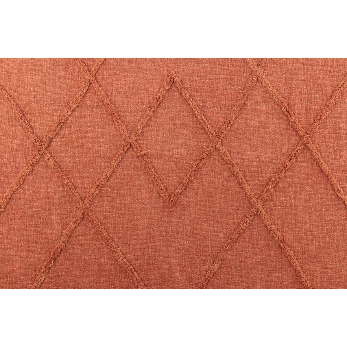 J-Line J-Line Plaid - katoen - terracotta - 190 x 56 cm