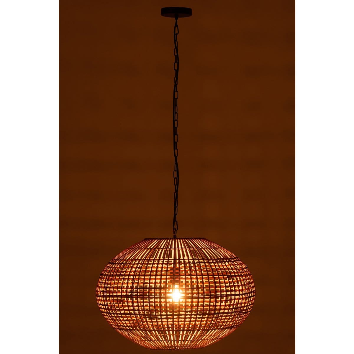 J-Line J-Line Rattan hanglamp - jute - naturel