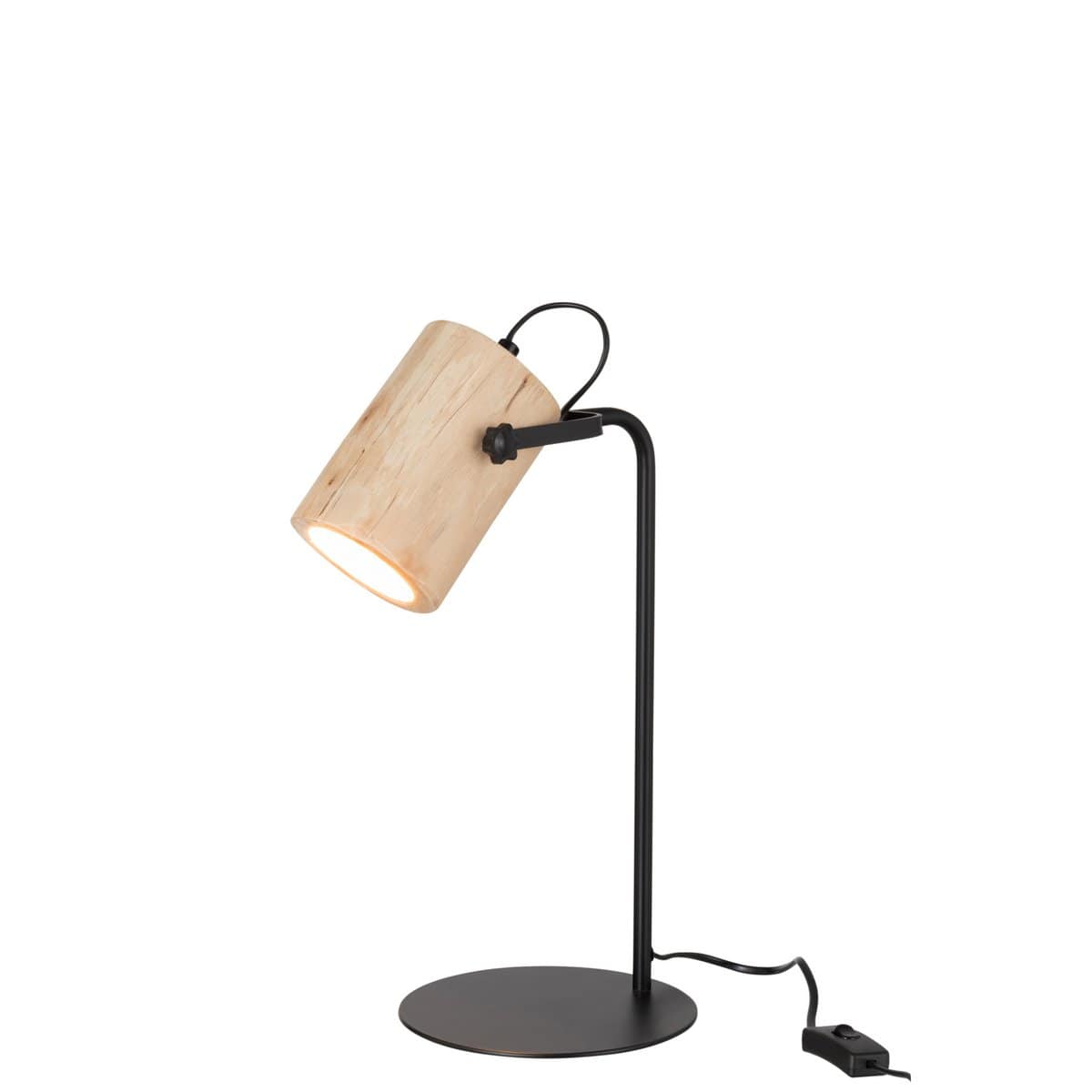 J-Line J-Line Silas Berangen bureaulamp - hout - naturel