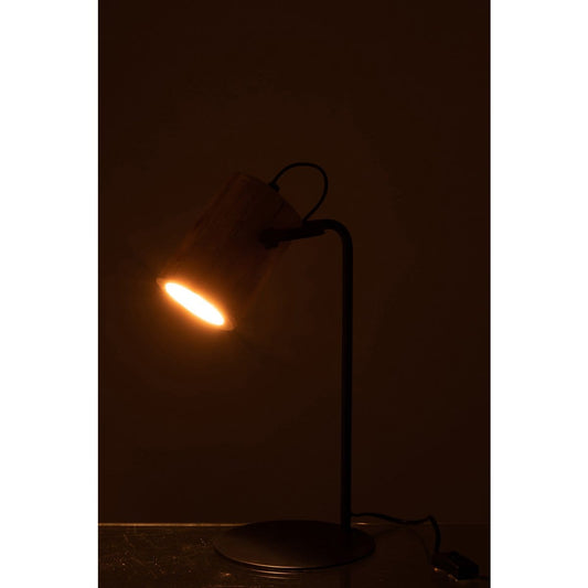 J-Line J-Line Silas Berangen bureaulamp - hout - naturel