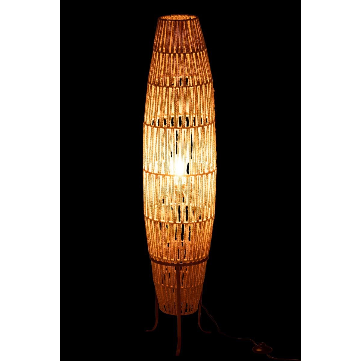 J-Line J-Line staanlamp Gewoven - jute - beige - large