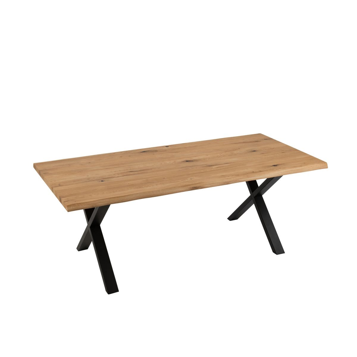 J-Line J-Line Tafel Poten Kruis Staal Zwart