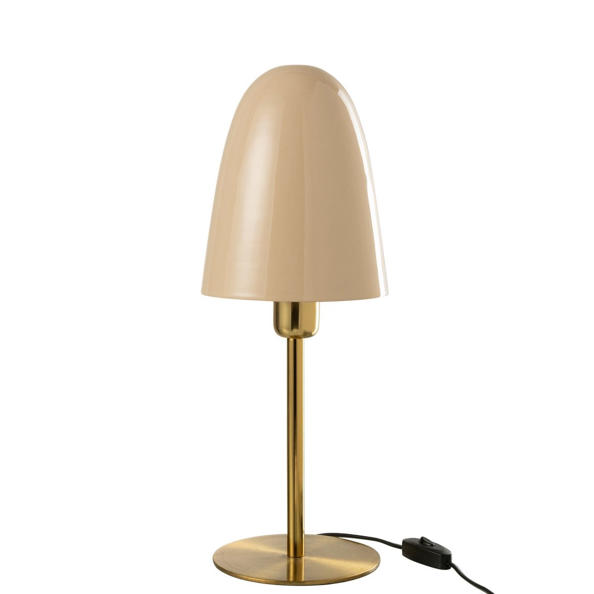 J-Line J-Line tafellamp - metaal - beige/goud