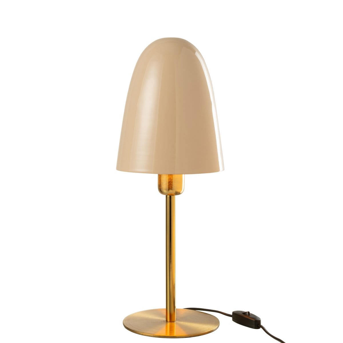 J-Line J-Line tafellamp - metaal - beige/goud