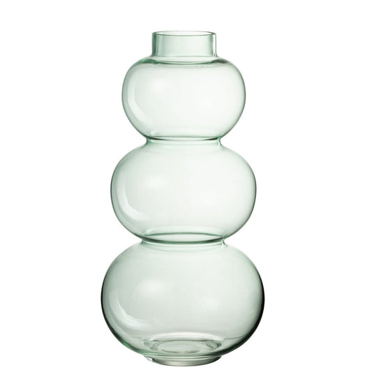 J-Line J-Line vaas Bol - glas - groen - large