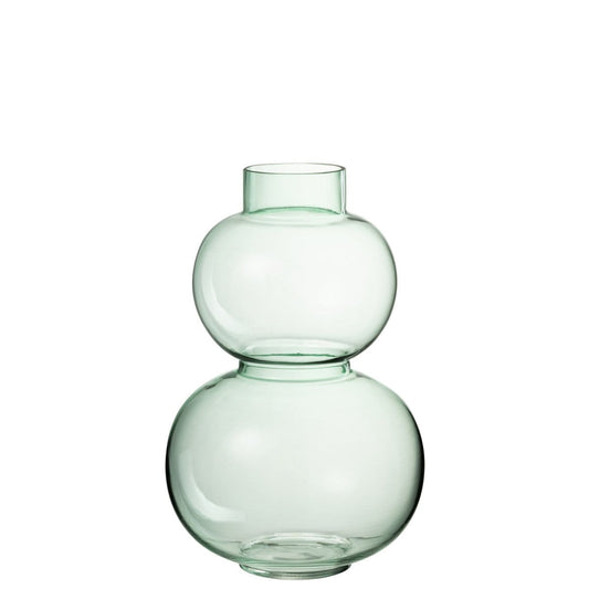 J-Line J-Line vaas Bol - glas - groen - small