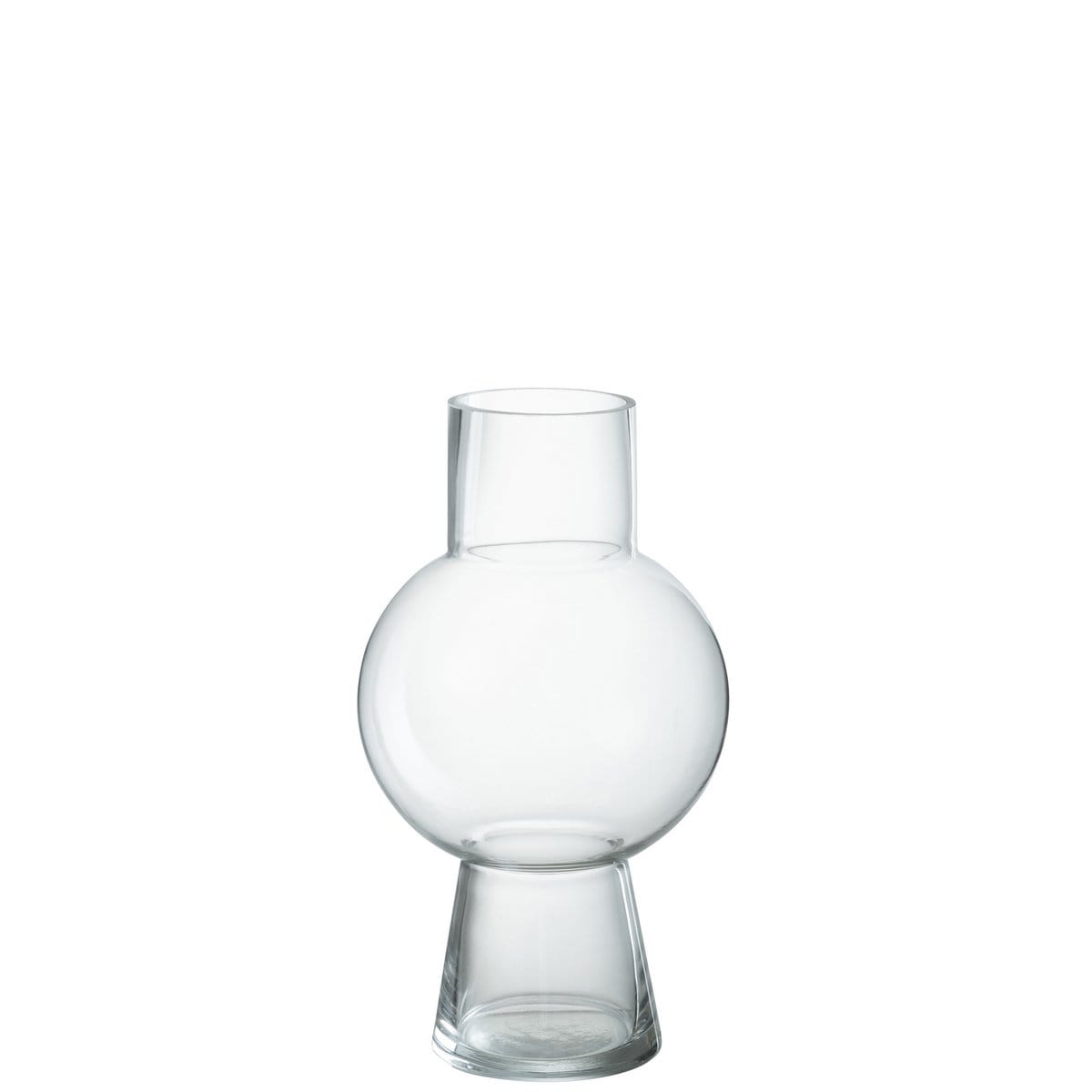 J-Line J-Line Vaas Bol Glas Transparant Medium