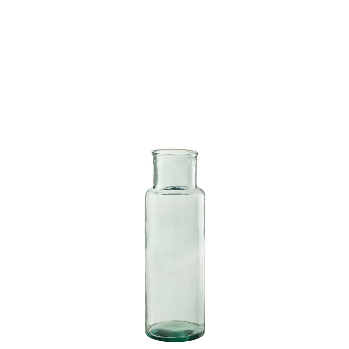 J-Line J-Line vaas Cilinder - gerecycleerd - glas - small