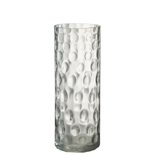 J-Line J-Line Vaas Cylinder Rond - glas - transparant