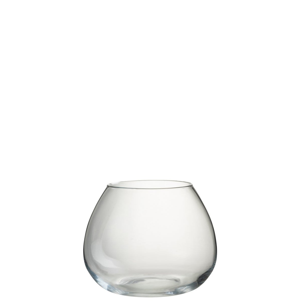 J-Line J-Line Vaas Fie Glas Transparant Medium