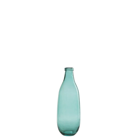 J-Line J-Line vaas Fles - glas - aqua - small