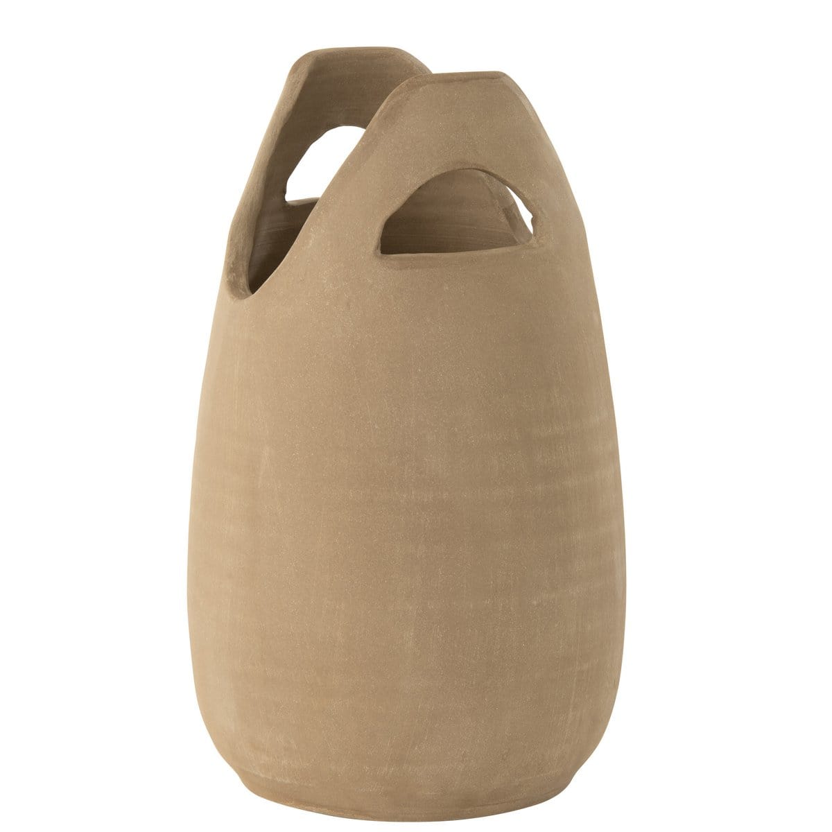 J-Line J-Line vaas Handvat - keramiek - beige - large