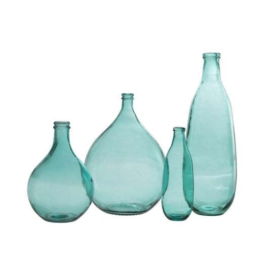 J-Line J-Line vaas Lissabon - glas - aqua - large