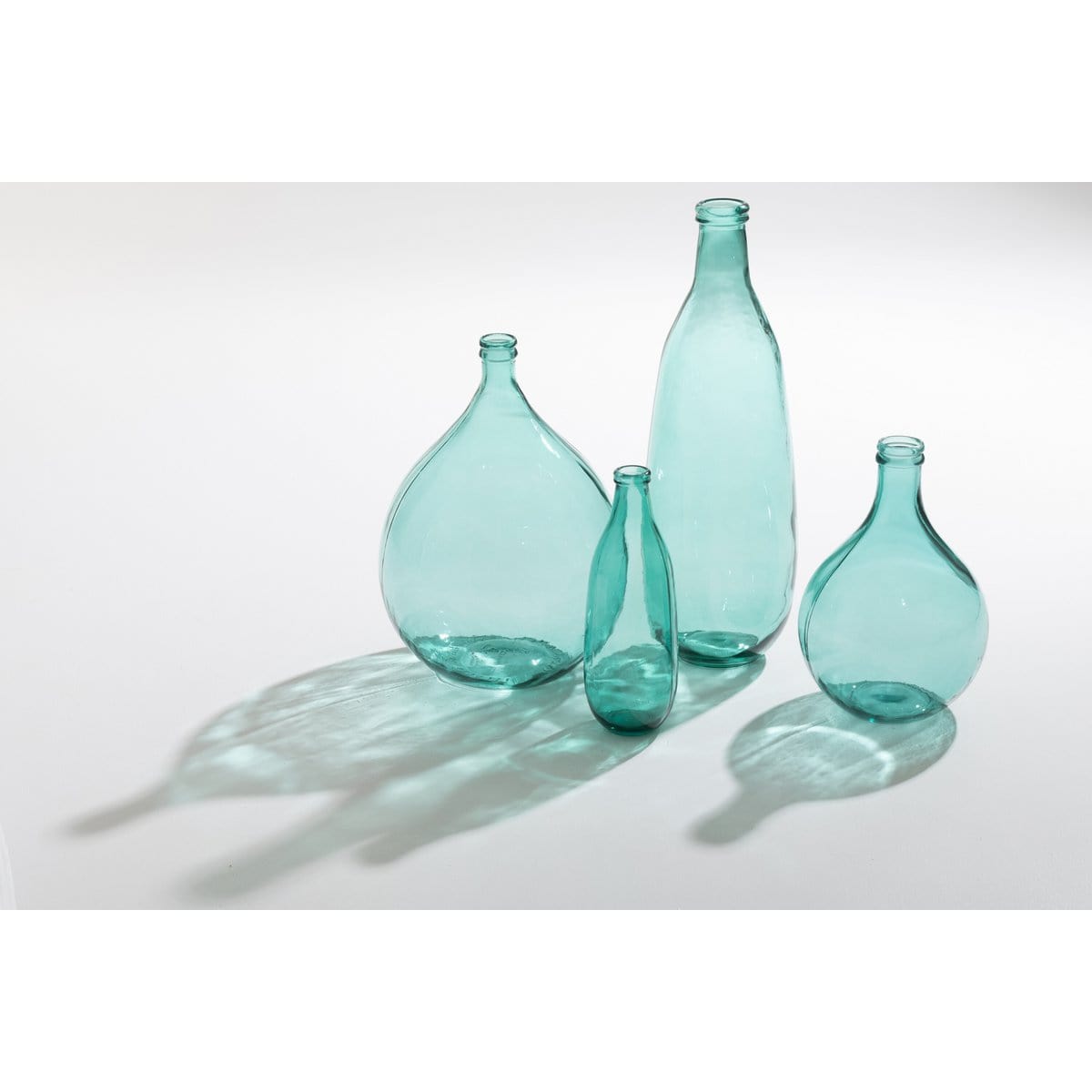 J-Line J-Line vaas Lissabon - glas - aqua - large