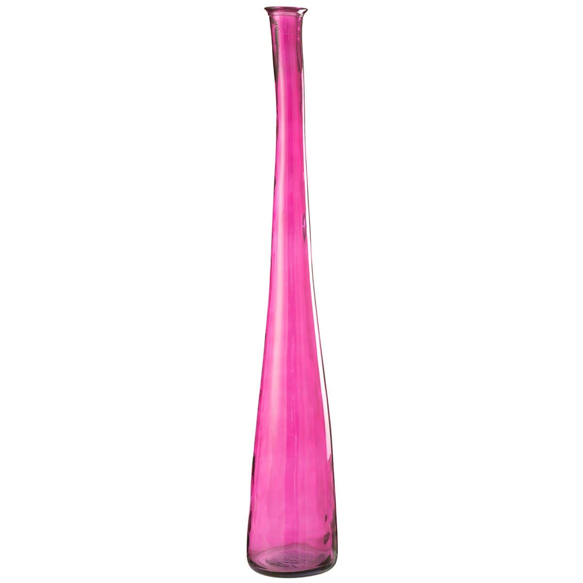 J-Line J-Line vaas Viooltje - glas - fuchsia - large