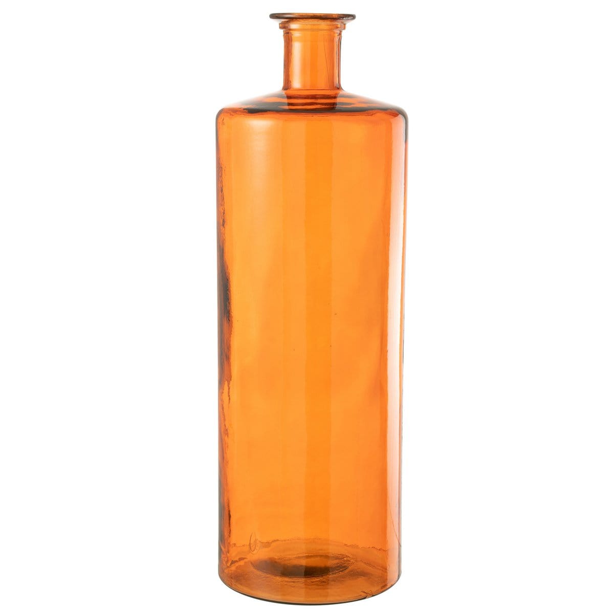 J-Line J-Line vaas Wijd - glas - orange - large