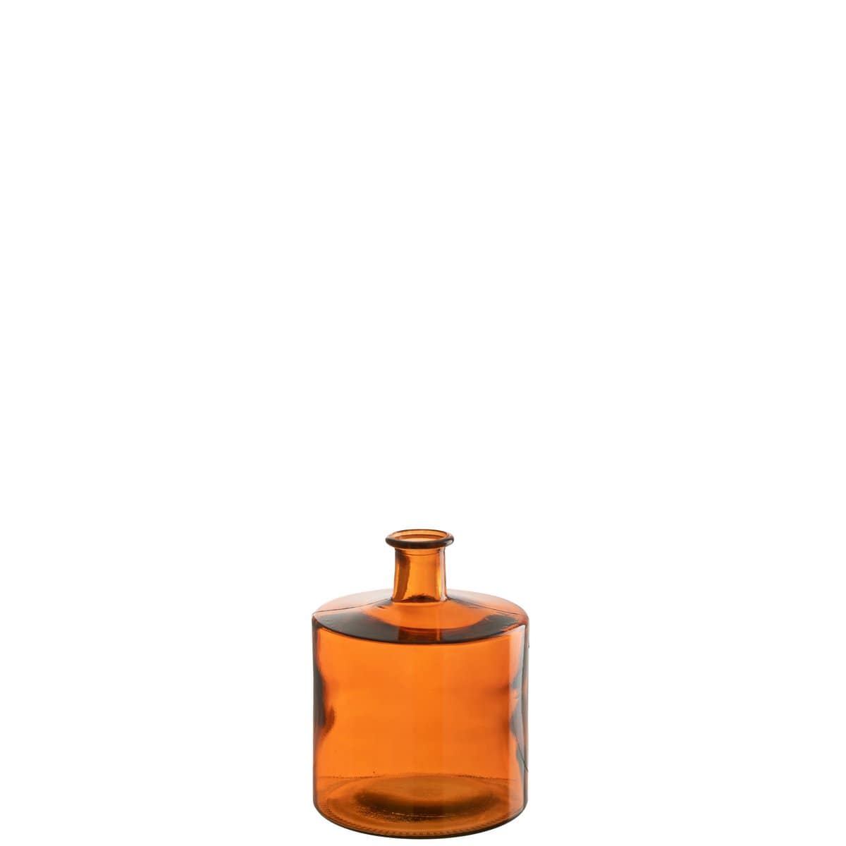 J-Line J-Line vaas Wijd -glas - orange- small