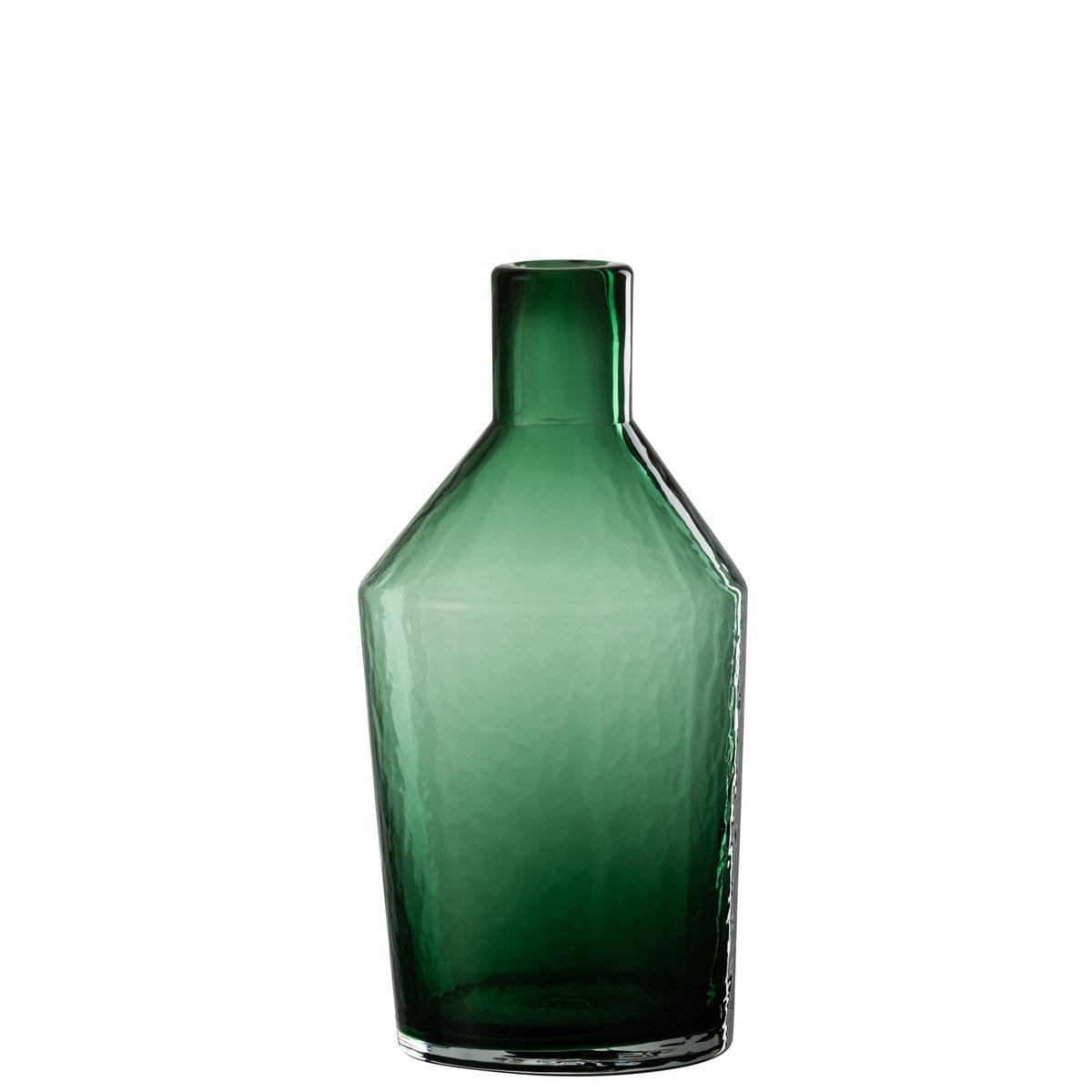 J-Line J-Line vase Fles Decoratief - glas - groen - small