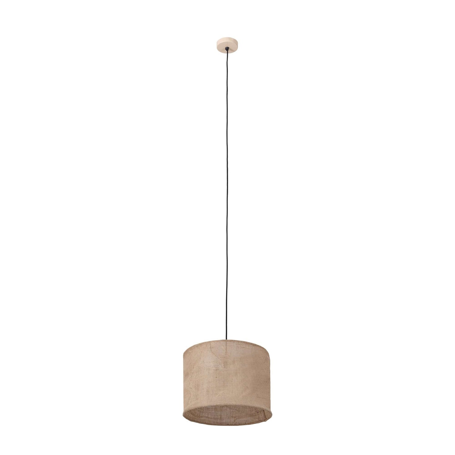 PTMD Jaden Natuurlijke jute hanglamp rond SV4