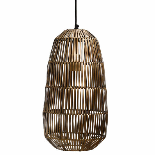 PTMD Jenner Brass ijzerdraad hanglamp rond hoog