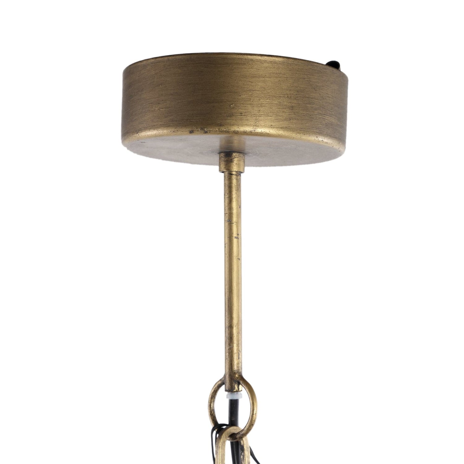 PTMD Lovis Goud metalen hanglamp ronde bolkap